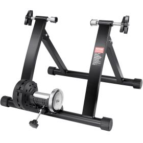 Bike Trainer Stand, Magnetic Stationary Bike Stand for 26"-29" Wheels, Noise Reduction Flywheel Motor, Protable Cycling for Indoor Riding Exercis