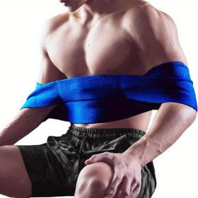 Weightlifting Bench Press Band, Bench Press Band, Push-Up Exercise Bench Press Band, Suitable for Men And Women (Color: Blue)